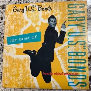 Gary "U.S." Bonds_The Best Of (Yellow & Teal Retro Cover) MCA-905 1964 Pressing